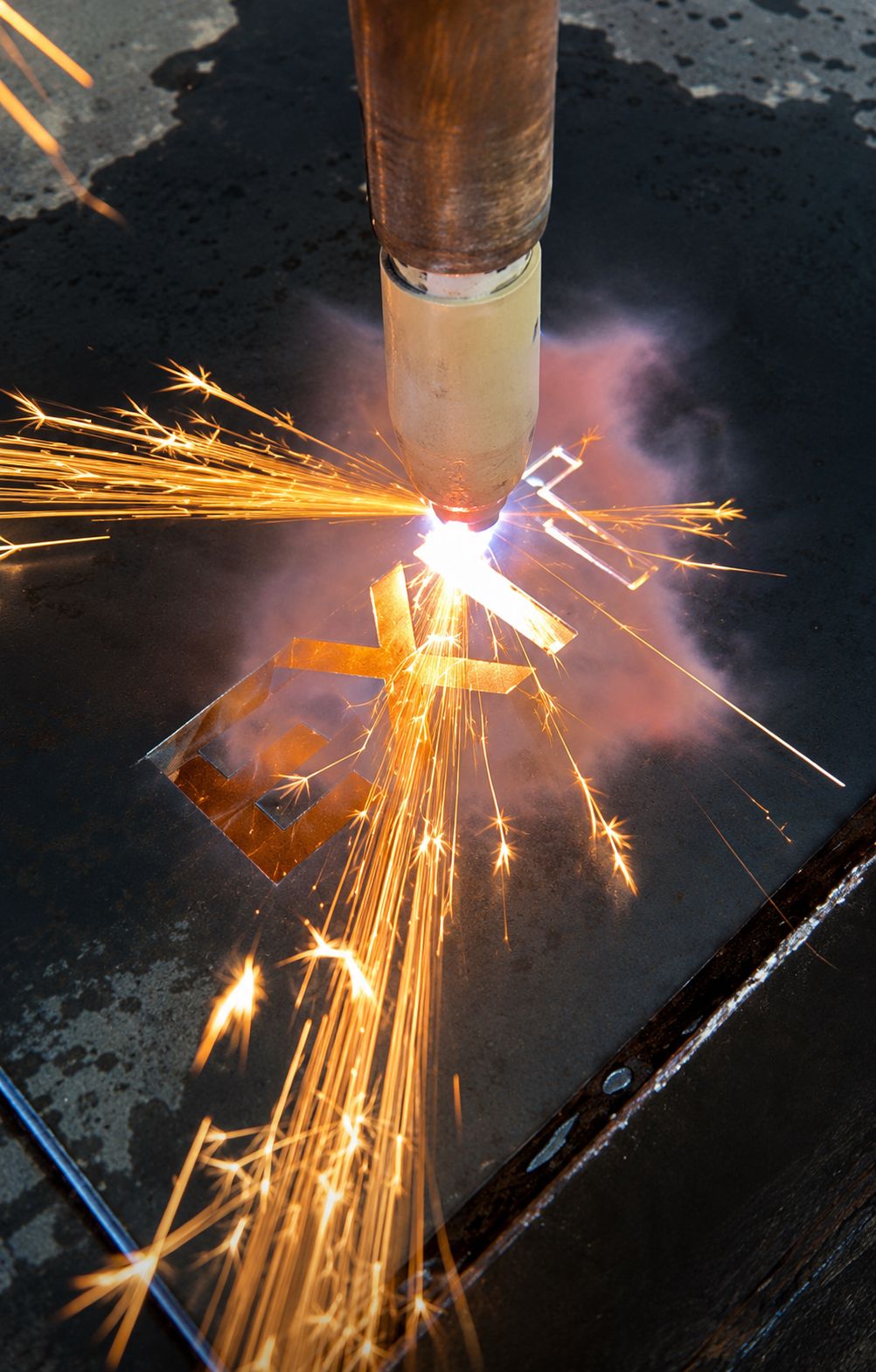 CNC Plasma Cutting Services at KCrea Manufacturing